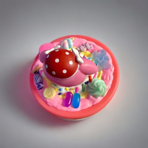 Decoden Small Jar - My Melody Candy Themed Kawaii Junk Case Plastic Container - Picture 4 of 7